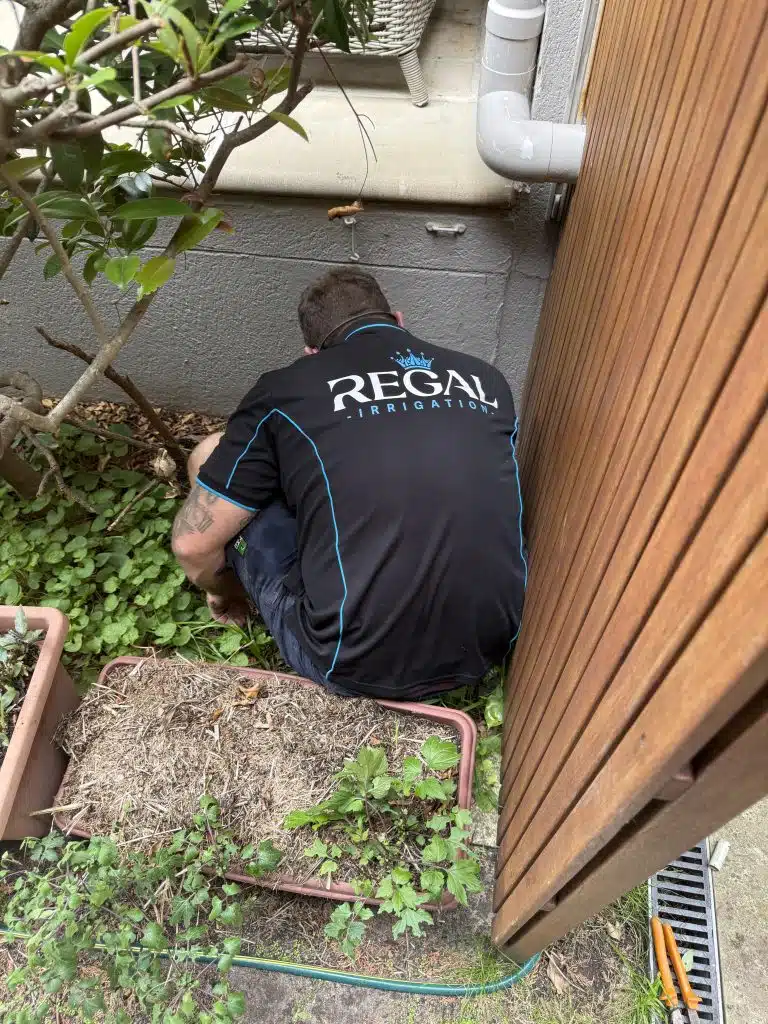 Irrigation system installer