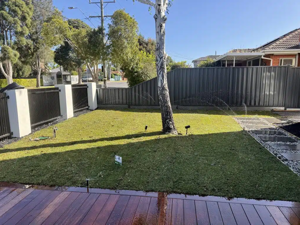 Lawn irrigation system sprinklers melbourne